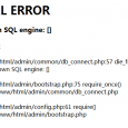 一.Unknown SQL engine 错误表现:安装完FreePBX后进入admin页面,显示错误:未知数据库引擎. &nbsp; FATAL ERROR Unknown SQL engine: [] Trace Back /var/www/html/admin/common/db_connect.php:57 die_freepbx() [0]: Unknown SQL engine: [] /var/www/html/admin/bootstrap.php:75 require_once() [0]: /var/www/html/admin/common/db_connect.php /var/www/html/admin/config.php:61 require() [0]: /var/www/html/admin/bootstrap.php &nbsp; 解决办法:...